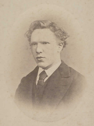 Foto van de jonge Vincent van Gogh